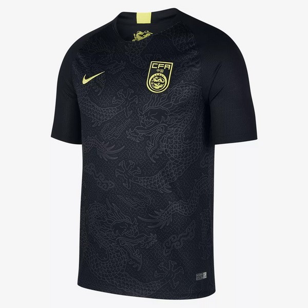 Camiseta China 2ª 2018 Negro